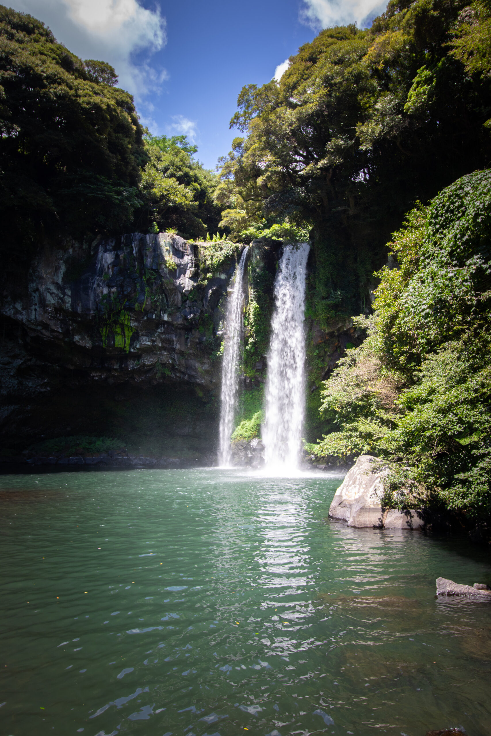 15ème jour : île de Jeju…accrochez vous ça va cascader !